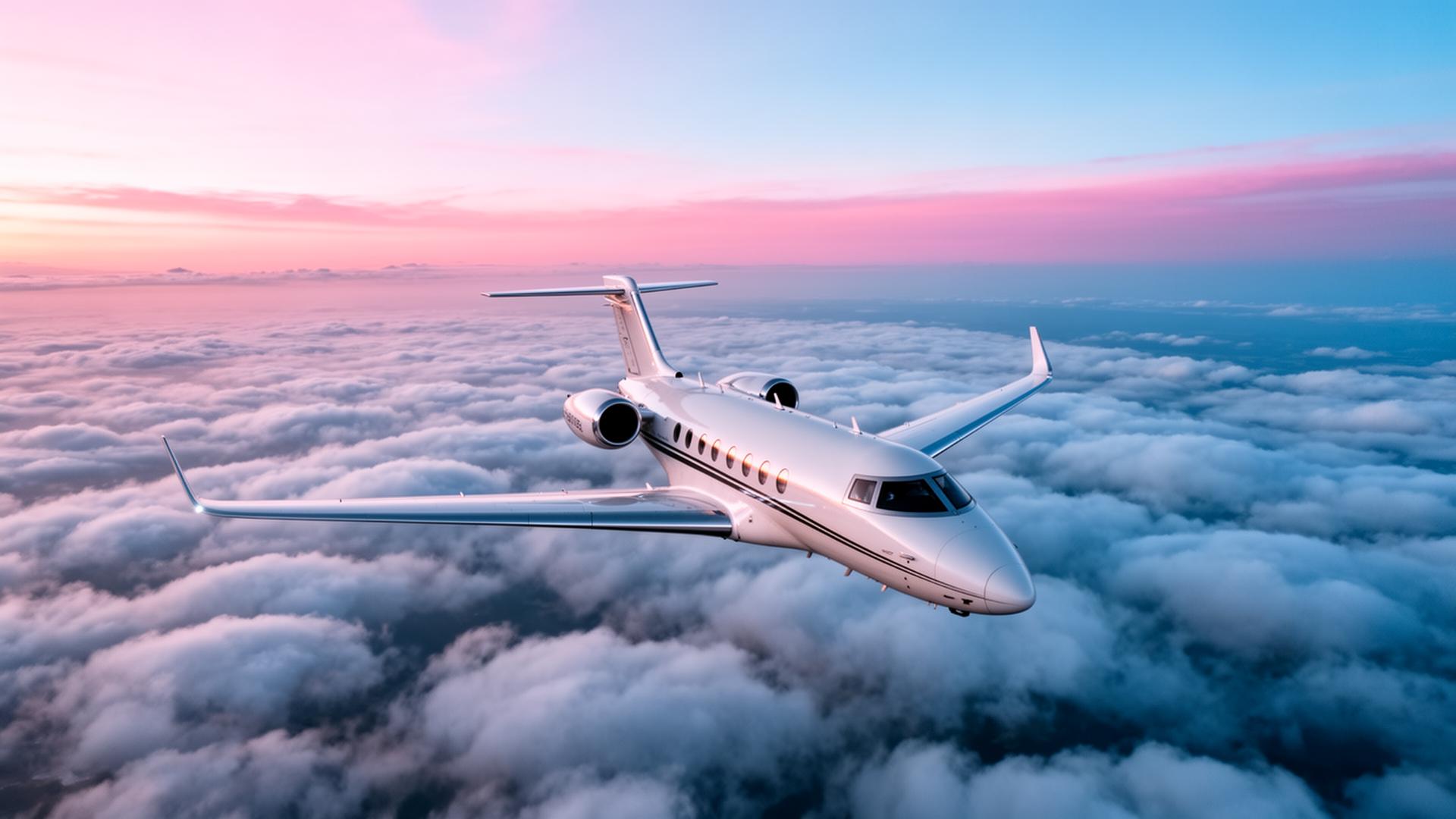 Private jet on tarmac — empty leg flights Australia