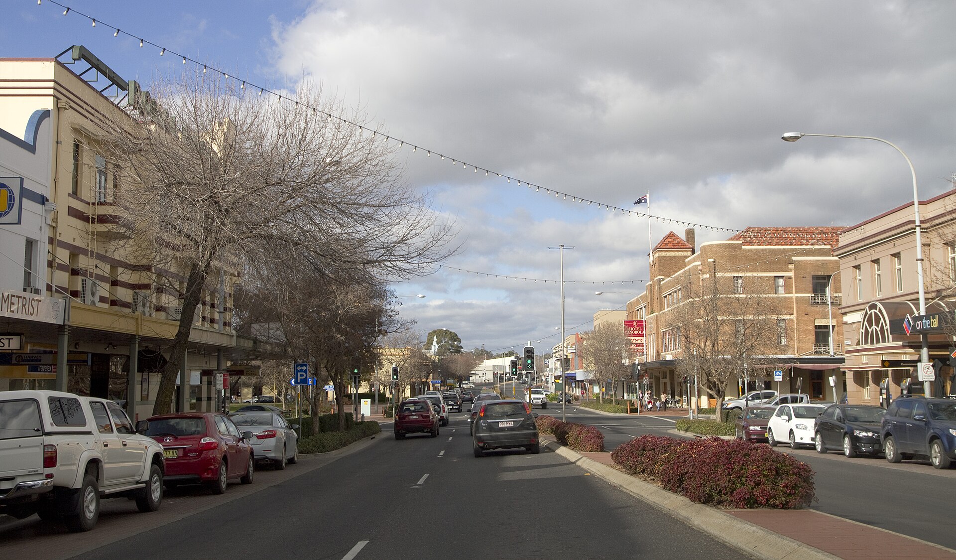 The main street of Orange, New South Wales