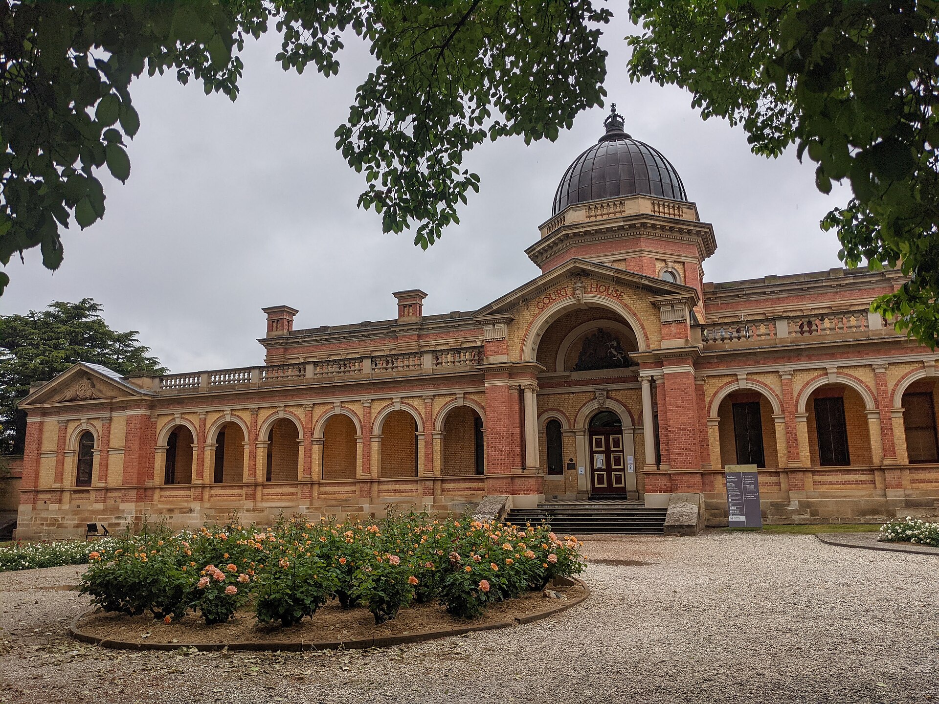 The historic Goulburn Courthouse in New South Wales